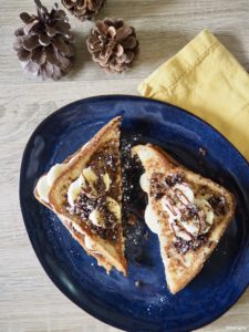 Recette de pain perdu banane pâte à tartiner